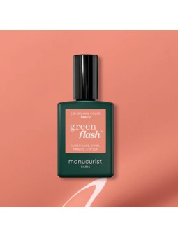Vernis Green Flash Peach 15ml | Manucurist