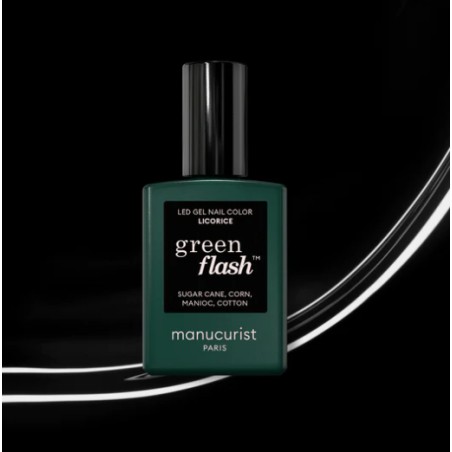 Vernis Green Flash Licorice 15ml | Manucurist