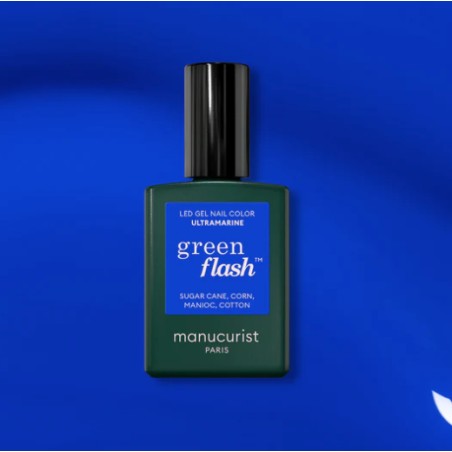 Vernis Green Flash Ultramarine 15ml | Manucurist