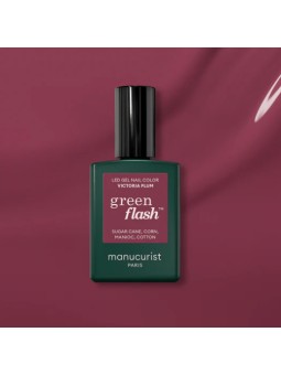 Vernis Green Flash Victoria Plum 15ml | Manucurist