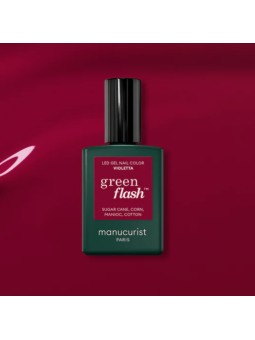 Vernis Green Flash VIOLETA 15ml | Manucurist