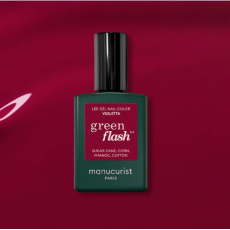 Vernis Green Flash VIOLETA 15ml | Manucurist