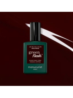 Vernis Green Flash Hollyhock 15ml | Manucurist
