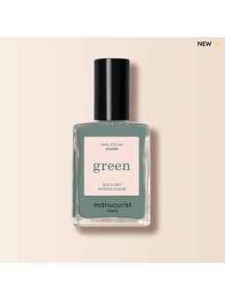 Vernis green SAUGE 15ml Manucurist | Aroma Beauté