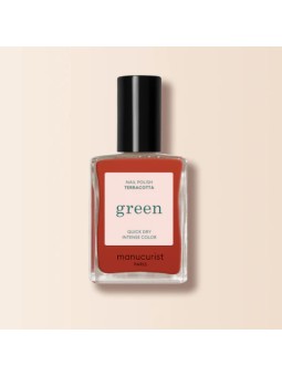Vernis green Terracotta 15ml Manucurist | Aroma Beauté