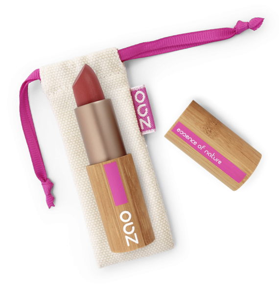Rouge à lèvre mat Rouge sombre 465 - Zao MakeUp