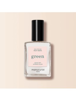 Vernis green Milky White 15ml Manucurist | Aroma Beauté