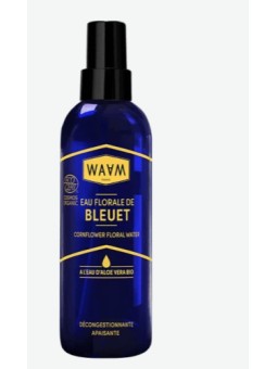 Eau florale de bleuet bio I Aroma Beauté