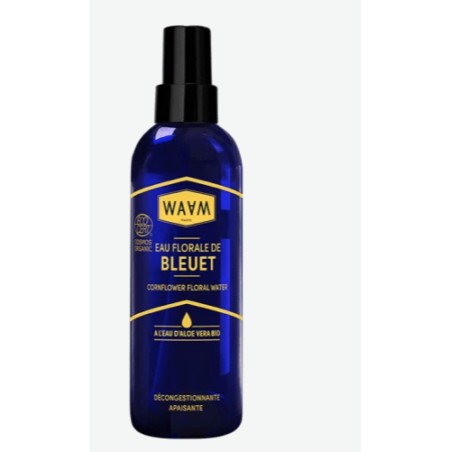 Eau florale de bleuet bio I Aroma Beauté