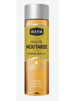 Huile de moutarde bio Waam I Aroma Beauté