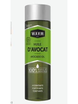 Huile d'avocat bio Waam I Aroma Beauté