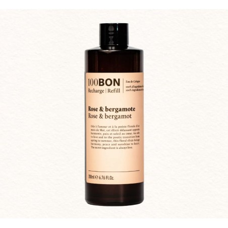 Bergamote & Rose sauvage Cologne 50ml - 100Bon| Aroma Beauté