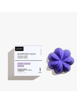 Shampoing violet solide UMAÏ I Aroma beauté