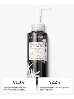 Gelée noire nettoyante La Canopée | Aroma Beauté Lyon 4