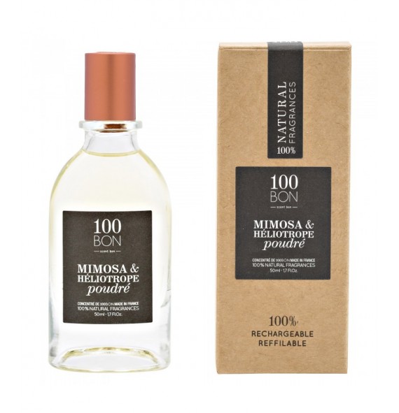 Parfum Mimosa & Héliotrope poudré 50ml  - 100Bon| Aroma Beauté