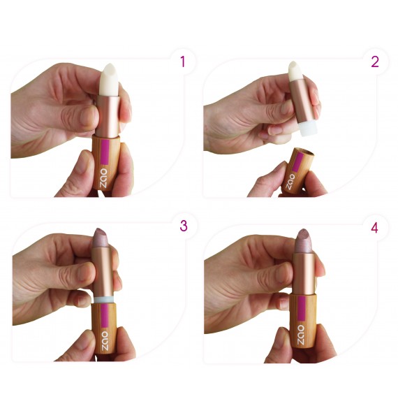 Recharge rouge à lèvres mat 464 Rouge orangé - Zao MakeUp