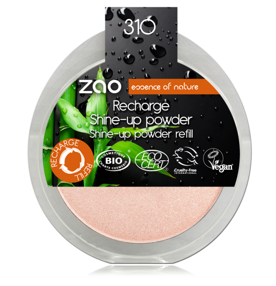 Recharge Shine Up 310 - Zao MakeUp | Aroma Beauté Lyon 4