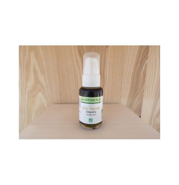 Huile végétale de chanvre 50ml - Abiessence| Aroma Beauté