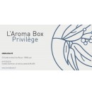 Chèque cadeau aroma box privilège - Aroma beauté | Aroma Beauté